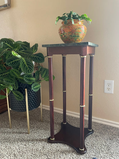 Marble Plant stand