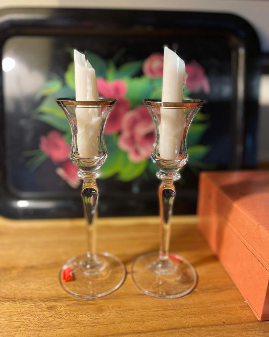 Mikasa Sonata Platinum
Candlestick Set