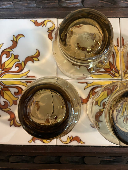 Impromptu Tawny Brown Libbey Glassware