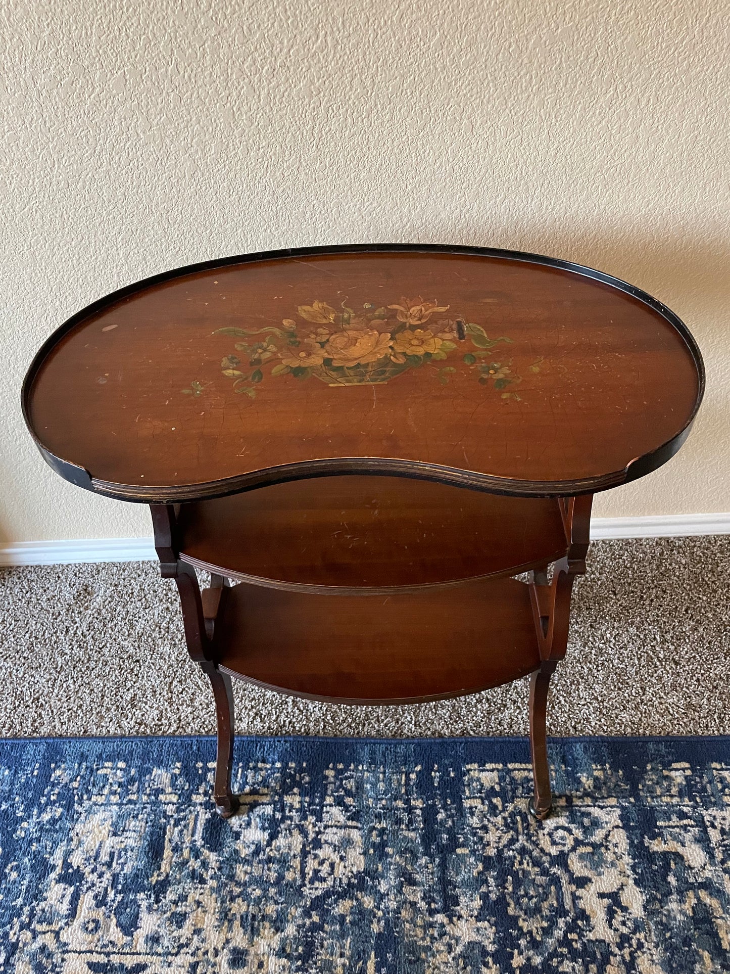 Three Tier Table Imperial Floral 1939