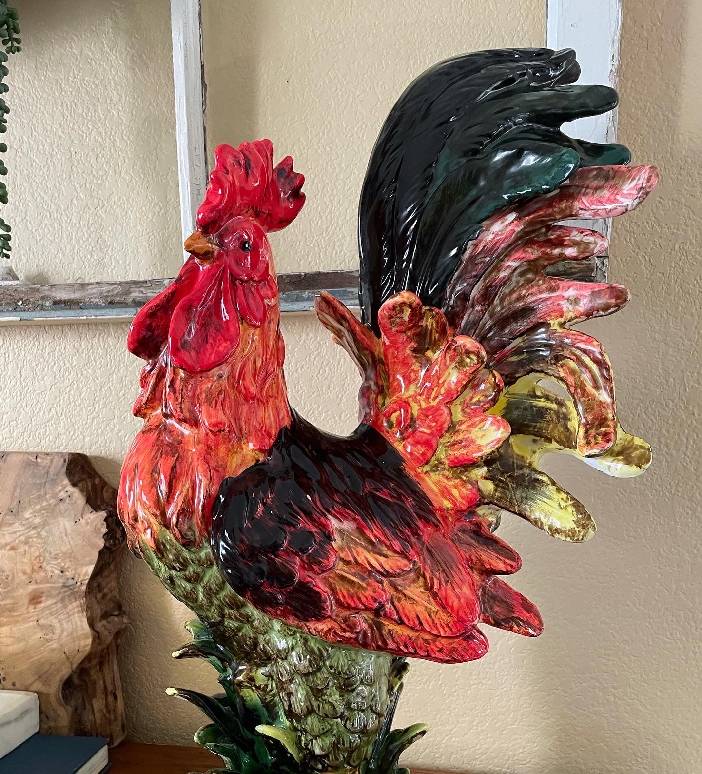 Rooster Sculpture