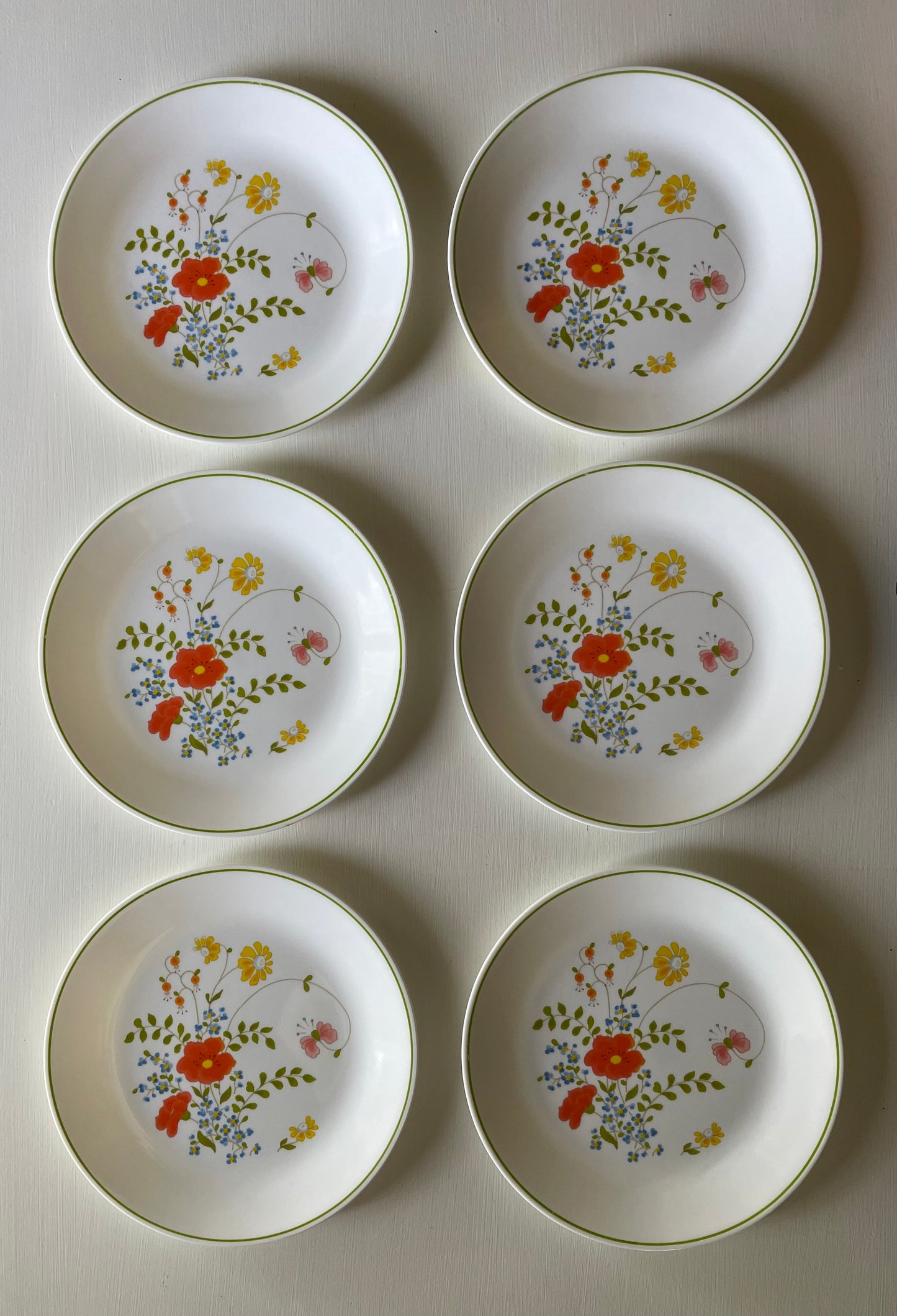 Floral Plates