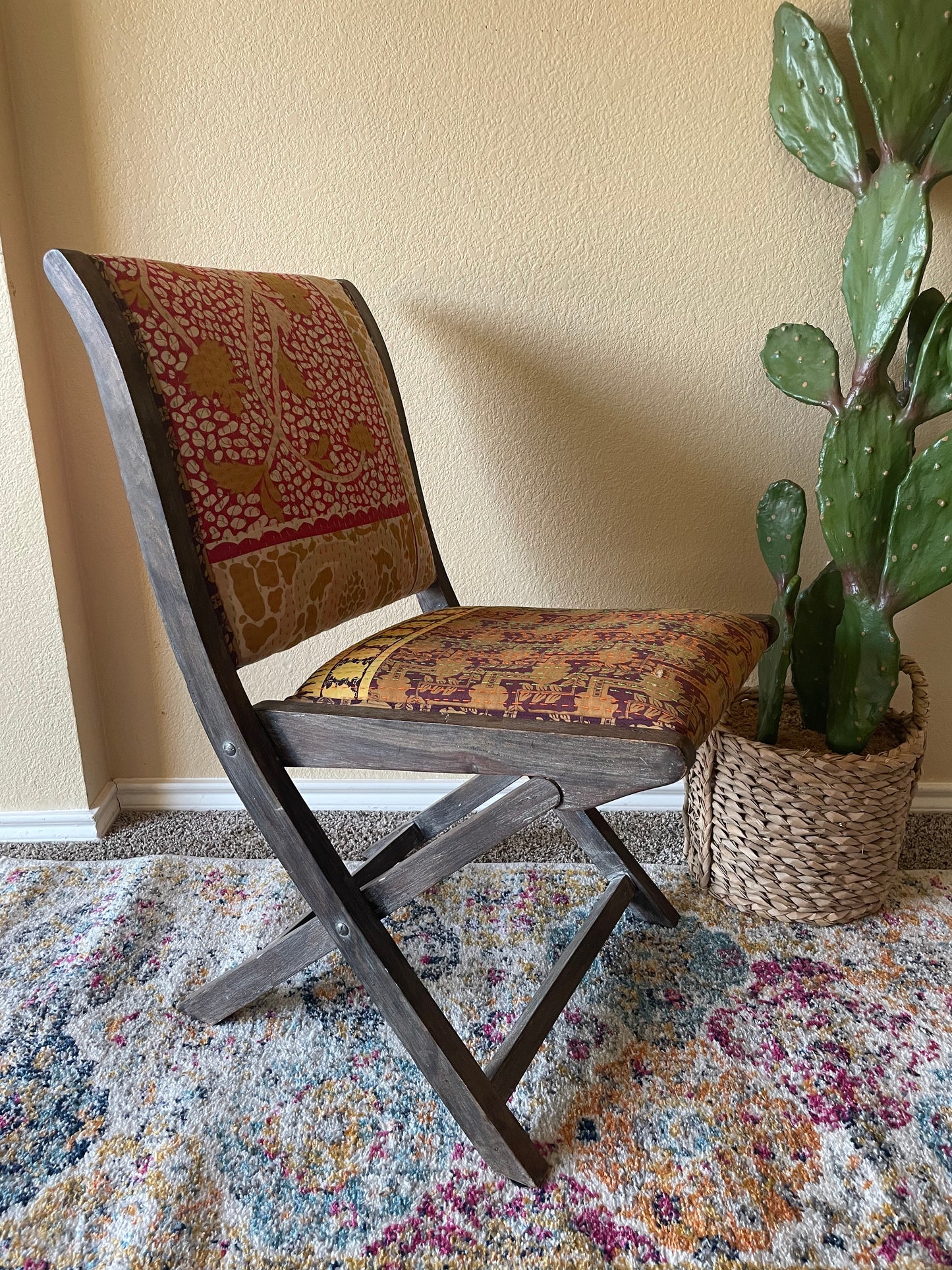 Folding Chair by Anthropologie Ikat Medley Terai