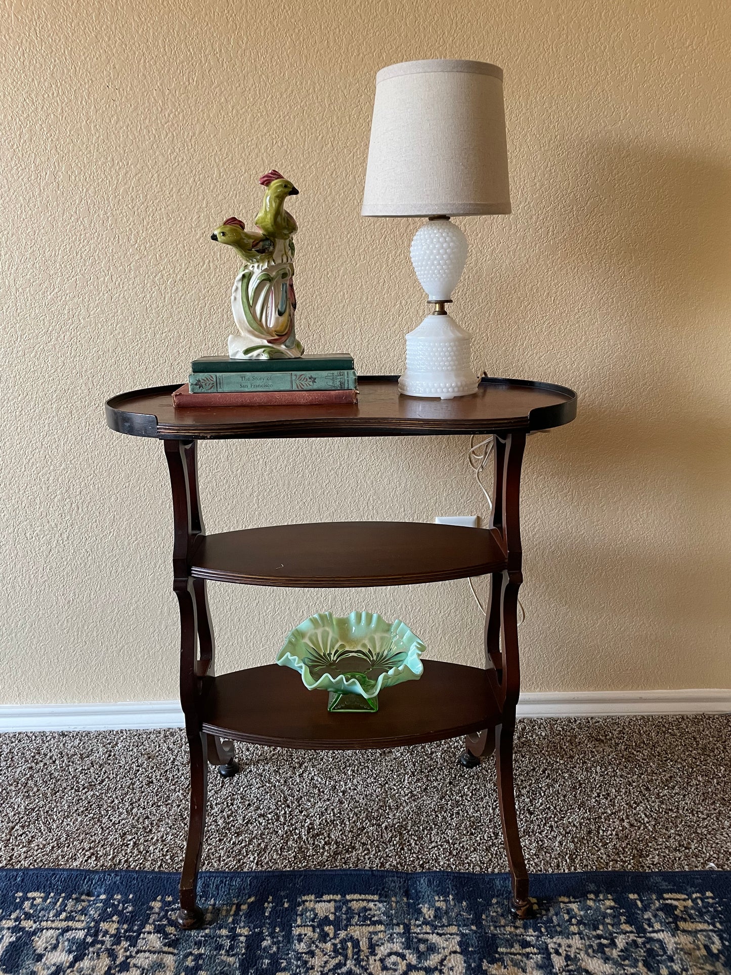 Three Tier Table Imperial Floral 1939