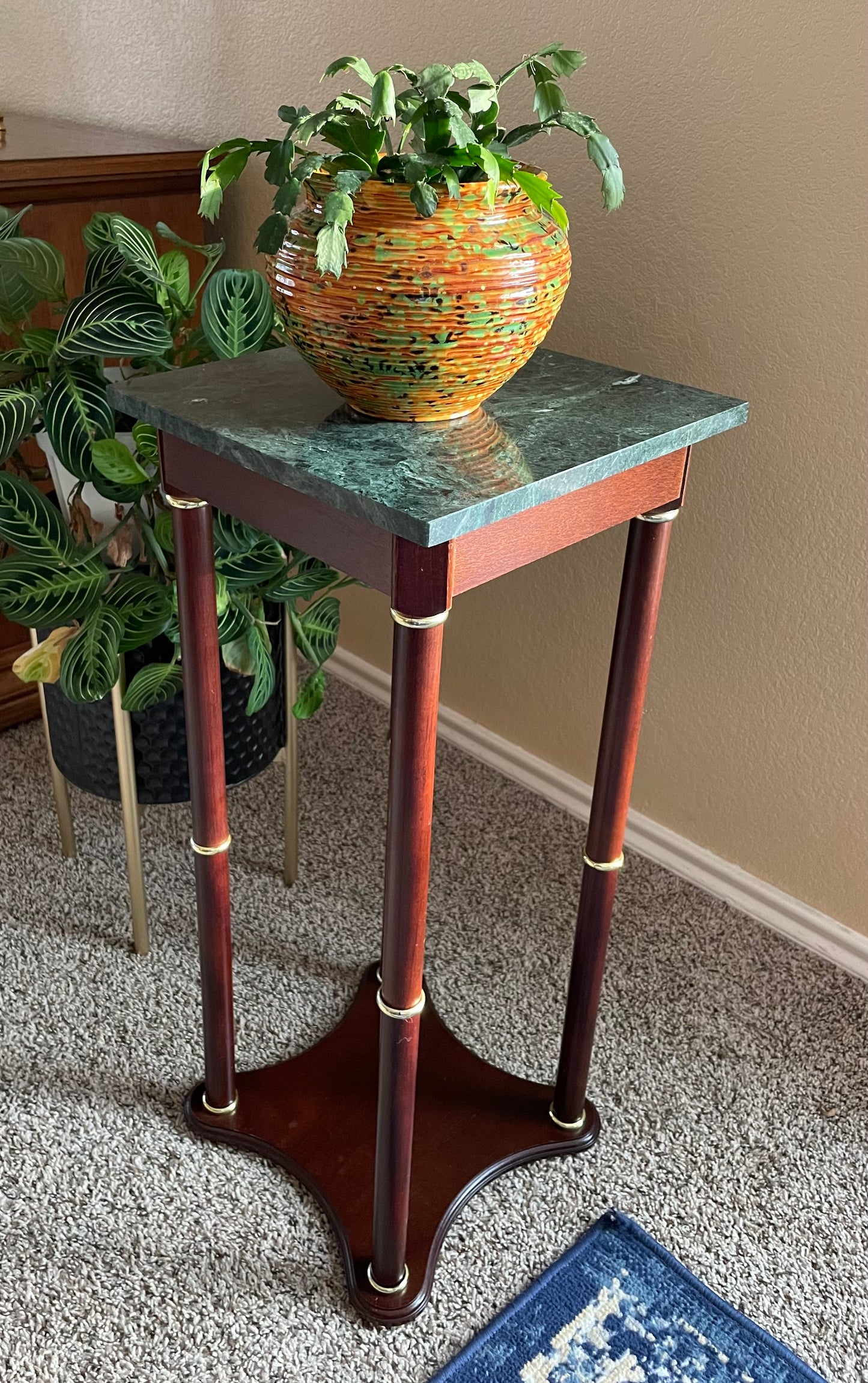 Marble Plant stand