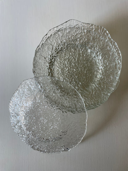 Free Form “frozen ice” Plates