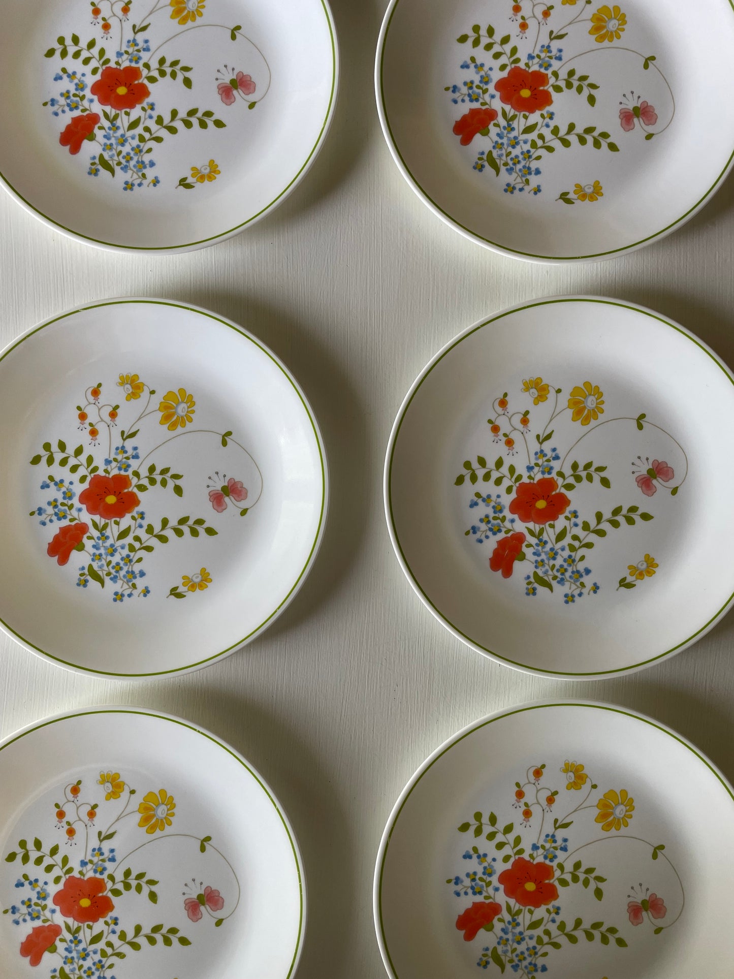 Floral Plates