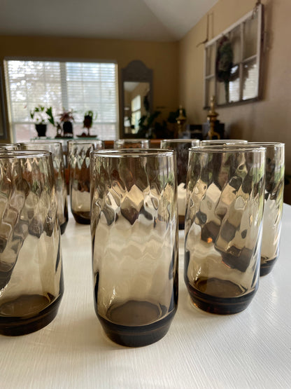 Brown Libbey Tumblers