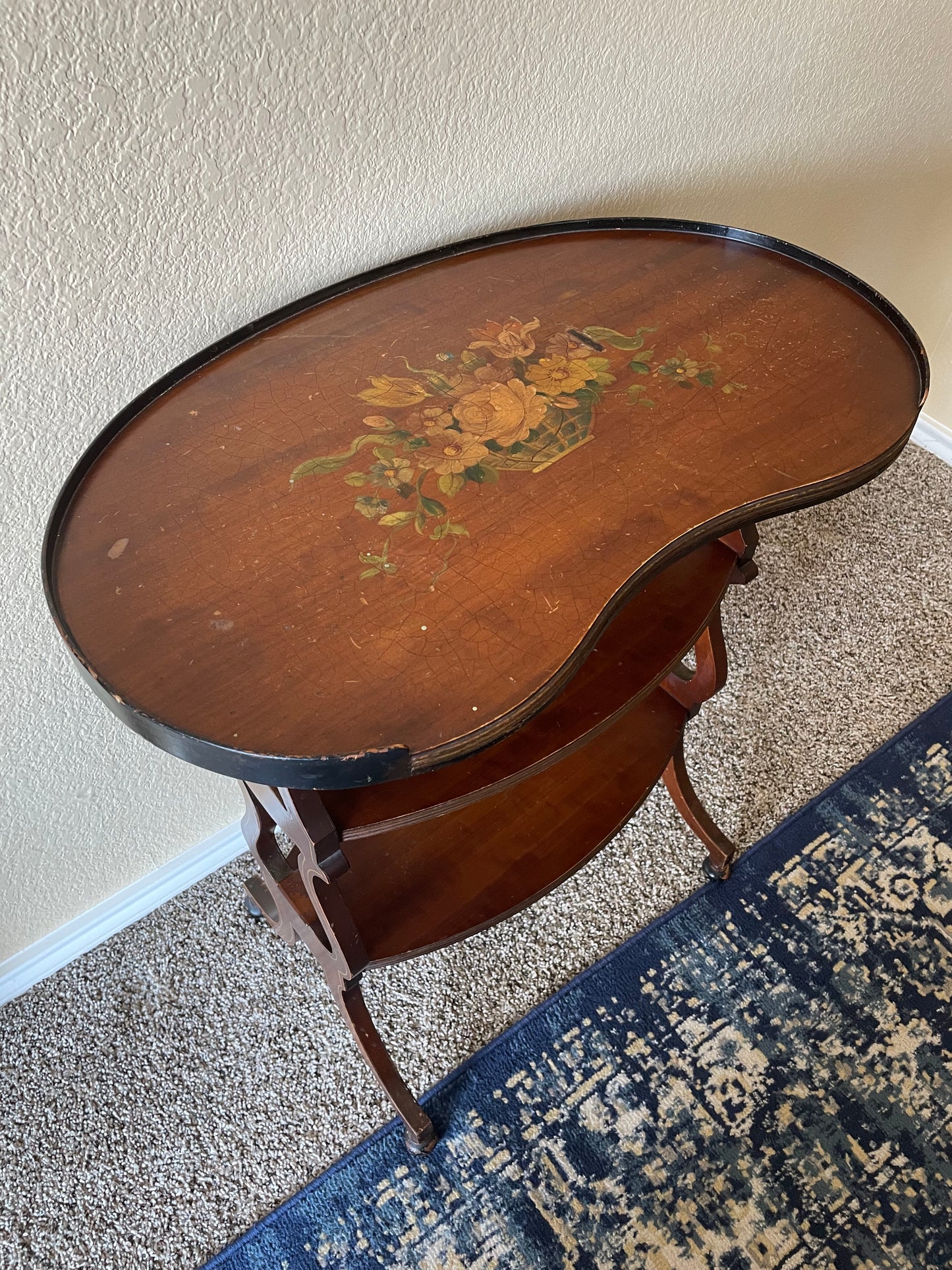 Three Tier Table Imperial Floral 1939