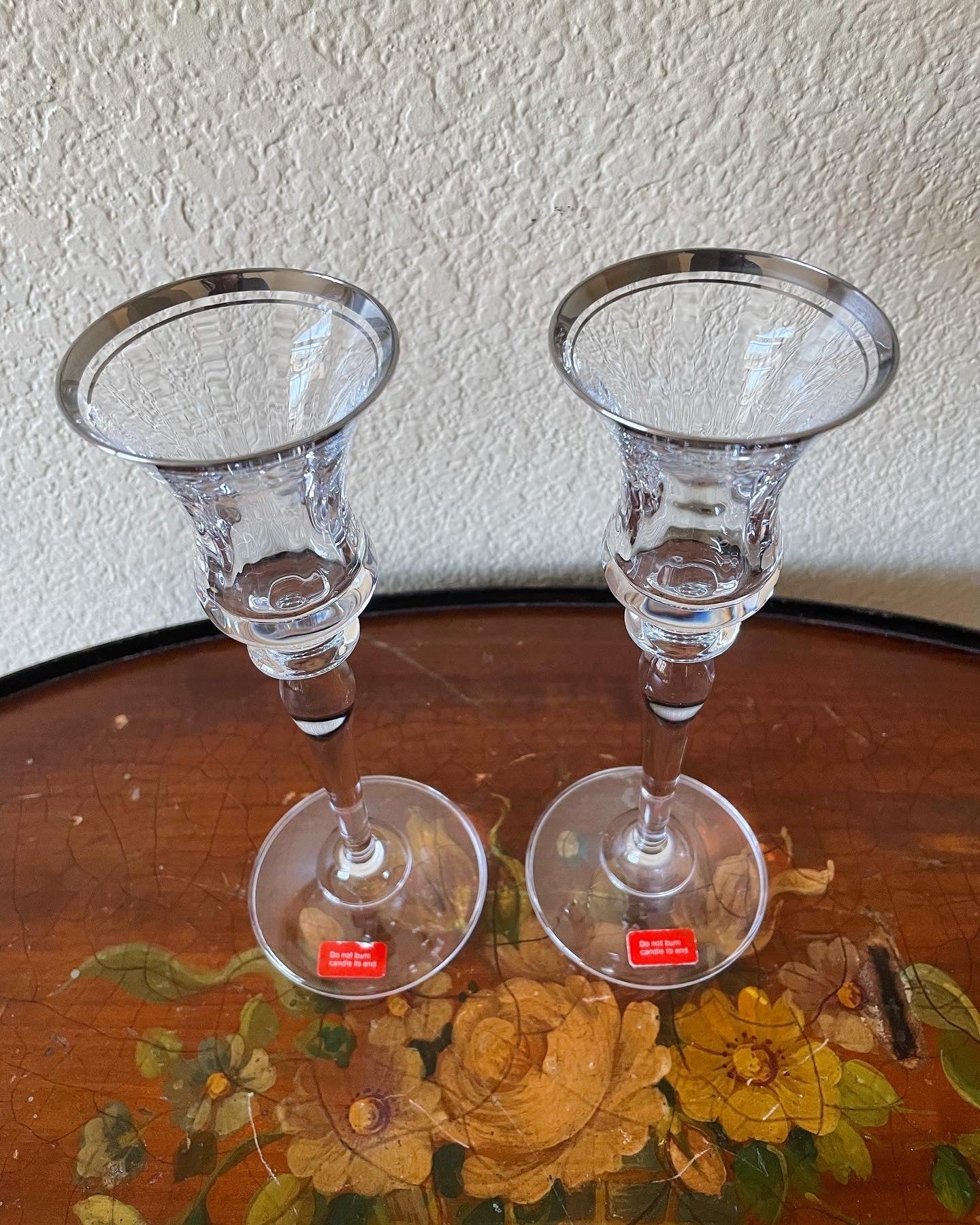 Mikasa Sonata Platinum
Candlestick Set