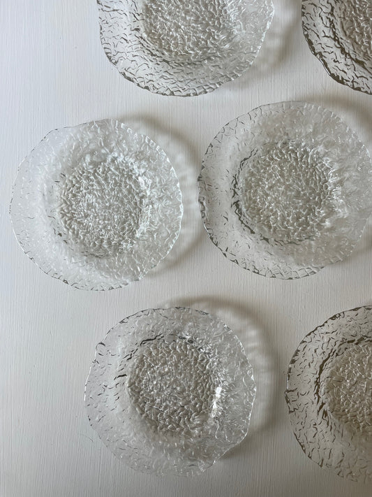 Free Form “frozen ice” Plates