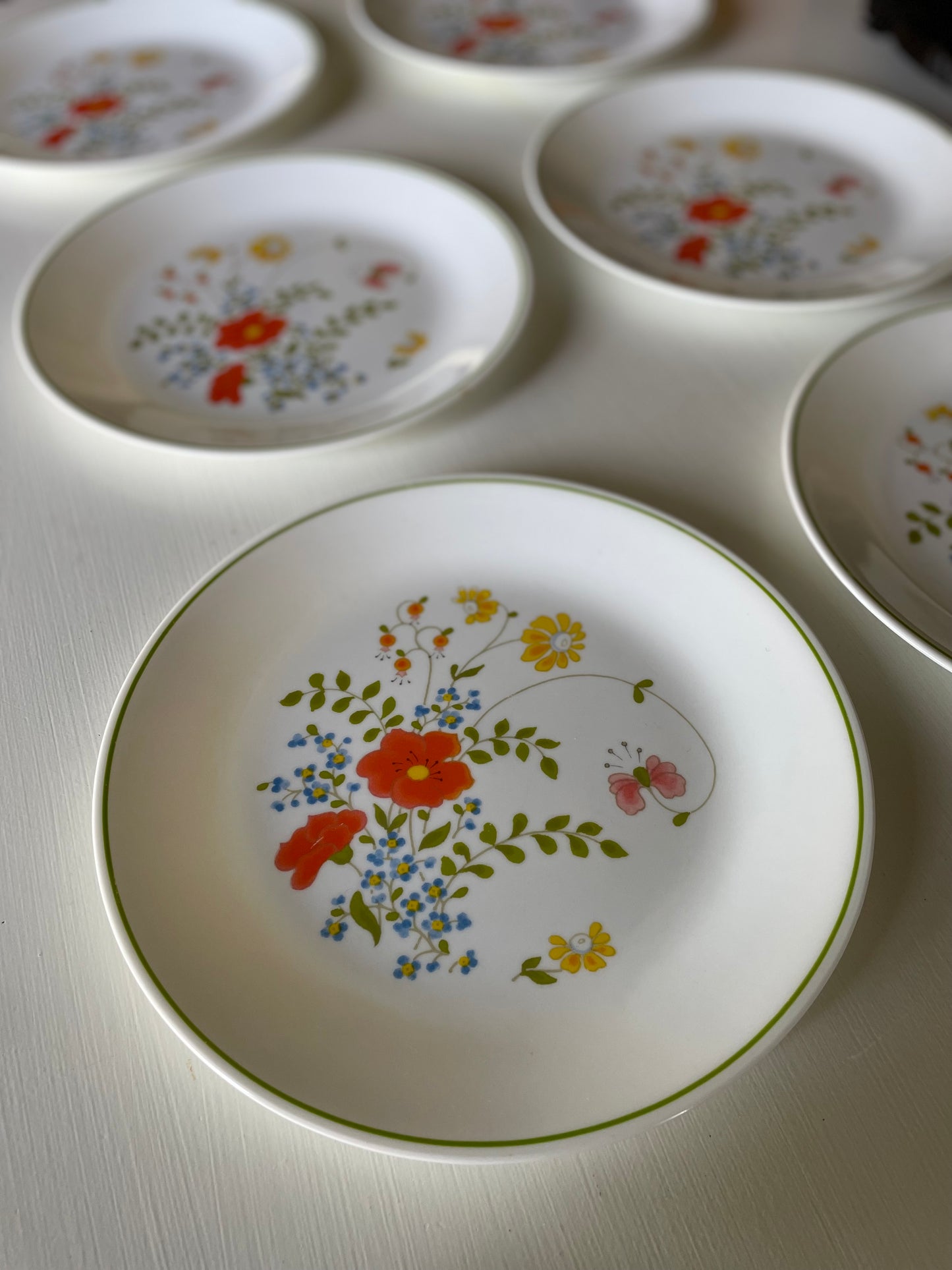 Floral Plates