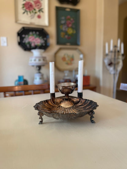 Silver-Plated Seafood Serving Tray