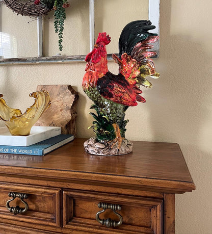 Rooster Sculpture