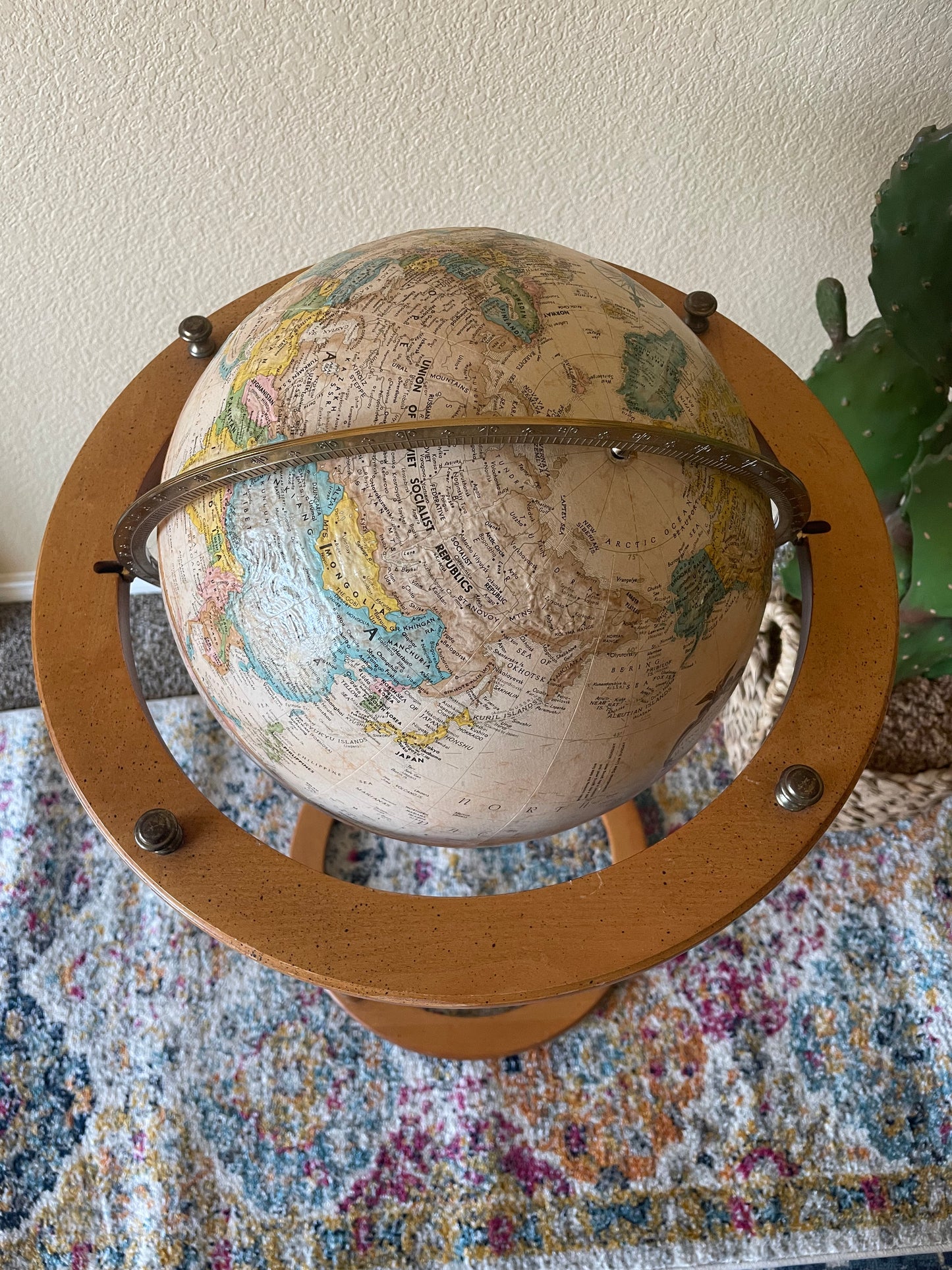 Vintage Replogle World Classic Globe