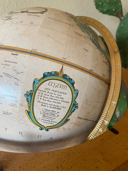 Vintage Replogle World Classic Globe